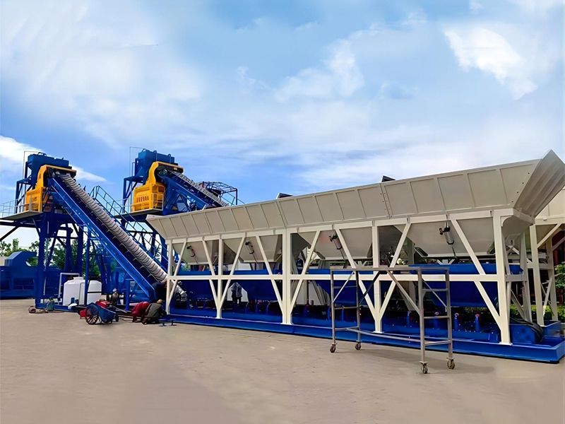 MHZS120 Foundation-free Concrete Batching Plant