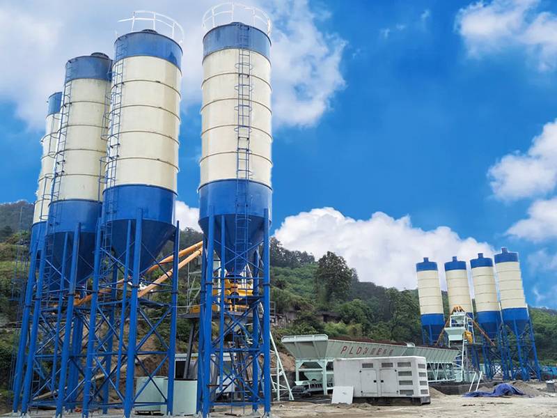 HZS75 Concrete Batching Plant