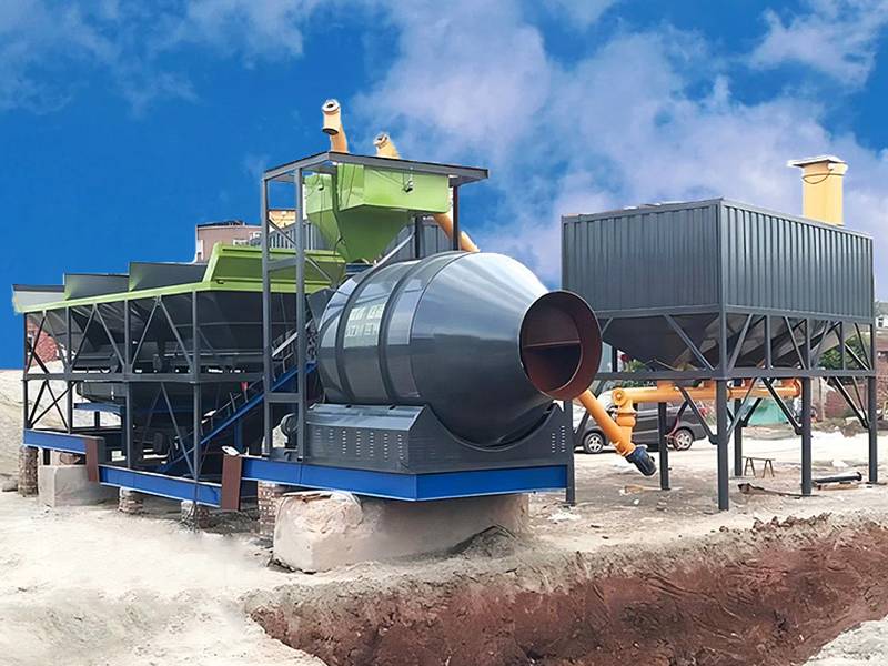 YHZM75 Mobile Concrete Batching Plant