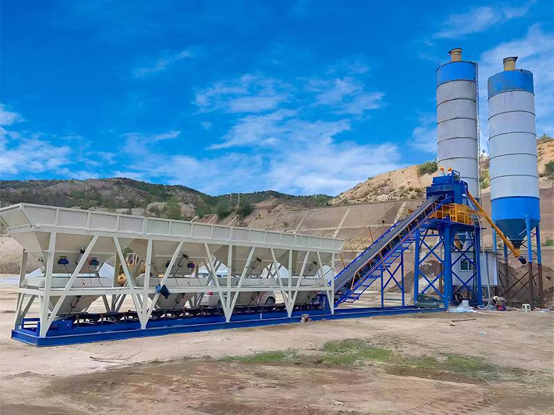 MHZS60 Foundation-free Concrete Batching Plant