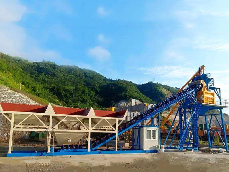 MHZS90 Foundation-free Concrete Batching Plant