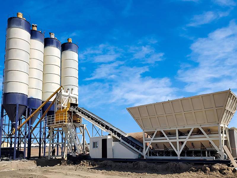 MHZS180 Foundation-free Concrete Batching Plant