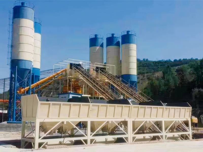 Components of a Standardized Concrete Batching Plant