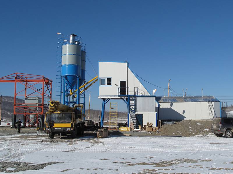 Matters Needing Attention in Winter Construction of Concrete Mixing Station