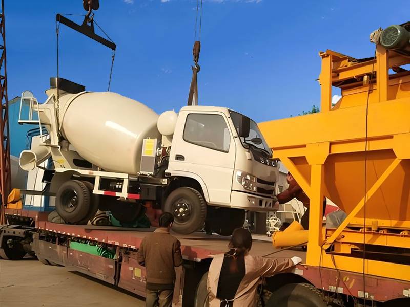 5 Cubic Meters Mobile Concrete Mixer Truck