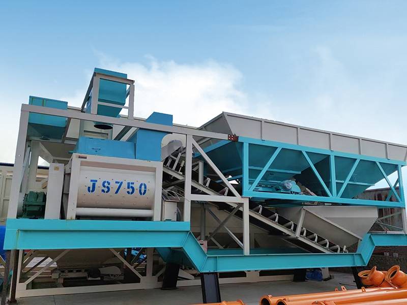 YHZS35F Mobile Concrete Batching Plant