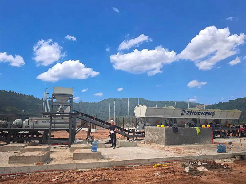 Successful Installation of WBZ500 Stabilized Soil Mixing Station in Kazakhstan