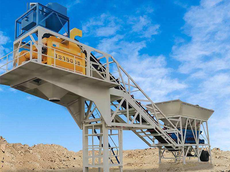 YHZS75 Mobile Concrete Batching Plant