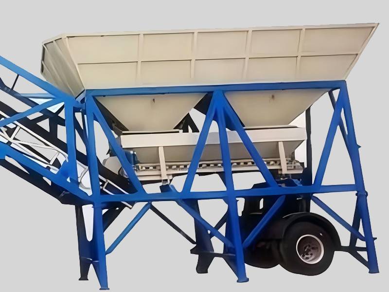 YHZS50 Mobile Concrete Batching Plant