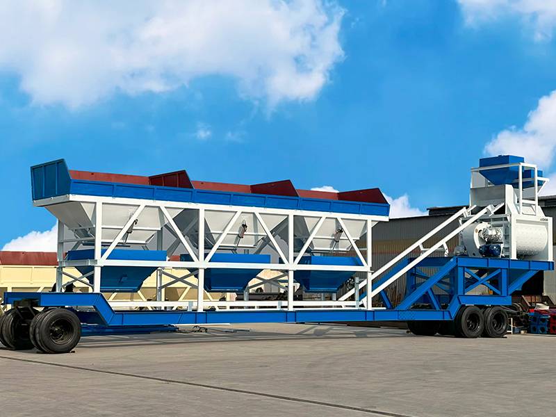 YHZS90F Mobile Concrete Batching Plant