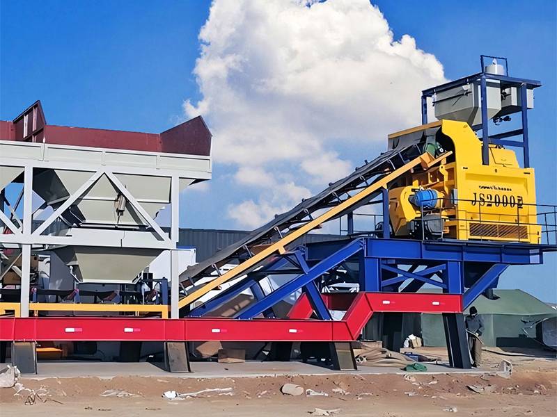 YHZS120F Mobile Concrete Batching Plant