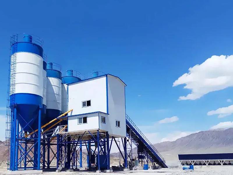 What Are The Types And Differences Of Belt-Type Concrete Mixing Plants?